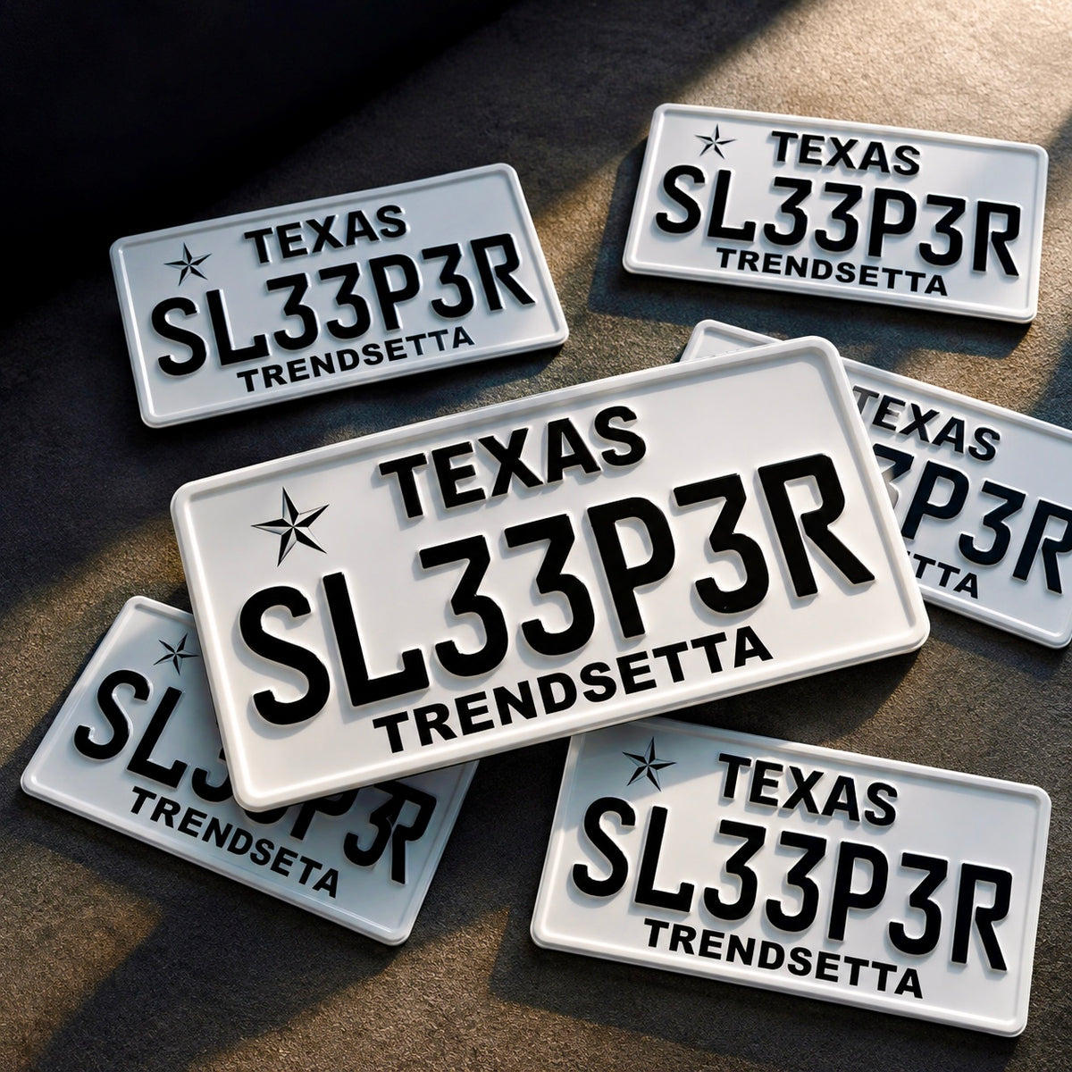 SLEEPERLAB EXCLUSIVE LICENSE PLATE